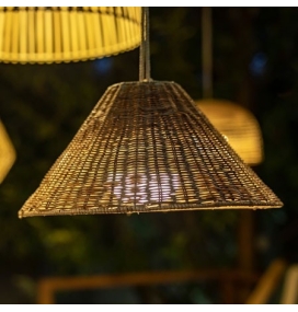 Lámpara colgante portátil CALOBRA NATURE