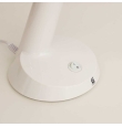 Lámpara de escritorio E27 acabado blanco