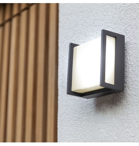 Aplique led de pared Lutec Qubo mini 8,5W