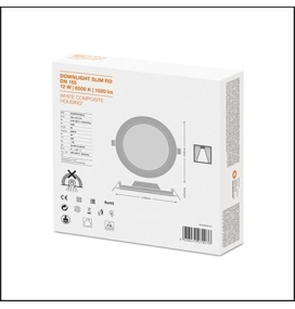 Downlight led Osram 12W 169mm blanco