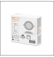 Downlight led Osram 6W redondo acabado blanco