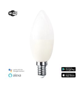 Bombilla inteligente Vela E14 5W RGB+CCT WIFI