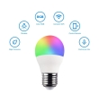 Bombilla inteligente G45 E27 5W RGB+CCT WIFI