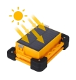 Foco proyector solar led portátil con bateria 30W