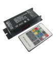 CONTROLADOR RGB CON MANDO 12V/24V DMX
