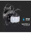 Sensor de movimiento infrarrojo negro IP65