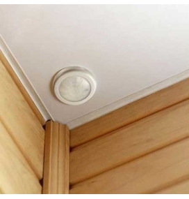 Sensor de movimiento blanco IP20 para empotrar en techo