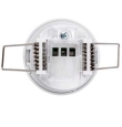Sensor de movimiento blanco IP20 para empotrar en techo