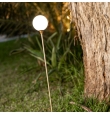 Lampara de jardín solar con pica BRUNA x 3 de Newgarden