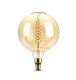 Bombilla Globo E27 8W filamento dimable 500Lm