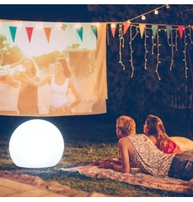 Bola iluminada Newgarden Buly 60 solar y batería recargable