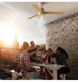 Ventilador de techo MIST de Sulion con nebulizador