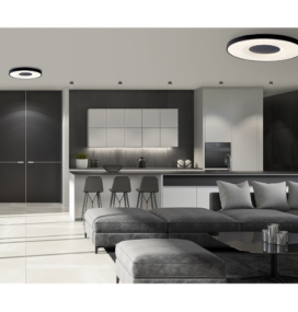 Plafón led Mantra Coin 7560 100W blanco redondo