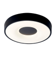 Plafón led Mantra Coin 7567 56W negro redondo