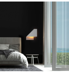 Aplique de pared led Mantra Luppi 7693 blanco