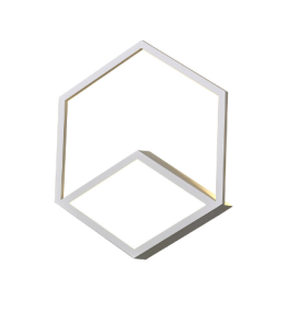 Aplique/plafón led Mantra Kubick 7594 33,5W blanco