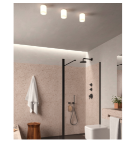 Aplique led Mantra Glaciar 9W blanco. Tono de luz cálido o natural