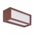 Aplique de pared led Mantra Utah 7052 corten