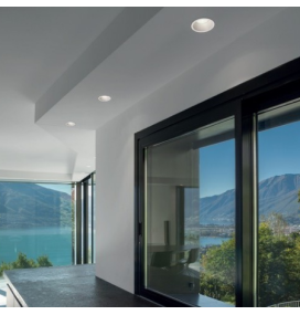 Aplique de techo led empotrable Mantra Comfort C0161 plata