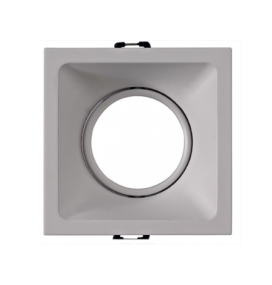 Aplique de techo led empotrable Mantra Comfort C0163 plata