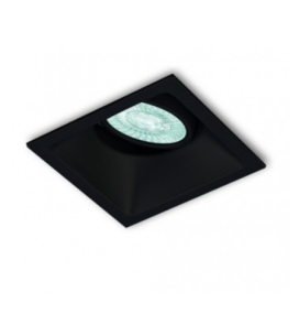 Aplique de techo led empotrable Mantra Comfort C0165 negro