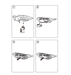 Aplique de pared led Lutec Ghost solar 2,4W