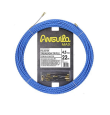 Guía pasacables trenzada triple Ø4,5mm 22m azul