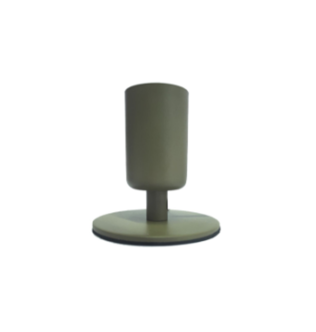 Portalámparas para bombillas E27 ocre