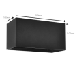Aplique de pared led 005217 20W negro