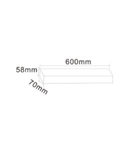 Lineal led 250616 24W blanco