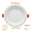 Downlight led 12W chip Osram con 3 tonos de luz
