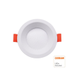 Downlight led 8W chip Osram con 3 tonos de luz