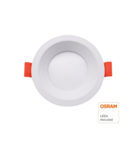 Downlight led 8W chip Osram con 3 tonos de luz