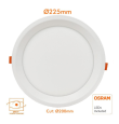 Downlight led 24W chip Osram con 3 tonos de luz