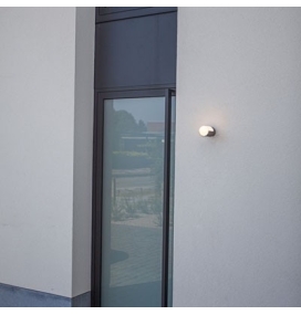 Aplique led de pared Lutec Cyra 8W negro