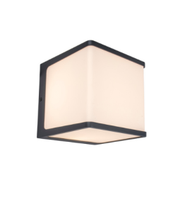 Aplique led de pared Lutec Doblo 19W. Tono de luz cálido o natural