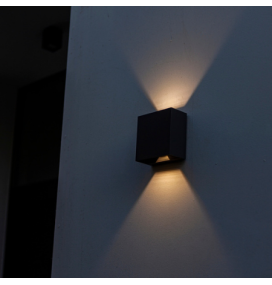 Aplique led de pared Lutec Gemini Beams 3K 10W