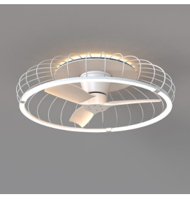 Ventilador de techo led Mantra Nature blanco regulable