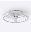 Ventilador de techo led Mantra Nature blanco regulable