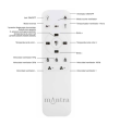 Ventilador de techo led Mantra Tibet mini madera regulable