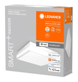 Plafón led Osram Orbis Magnet 30x30 Smart Wifi 26W