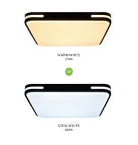 Plafón led inteligente Lutec Tetra 38W Bluetooh negro