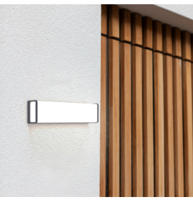 Aplique led de pared Lutec Doblo L 34W