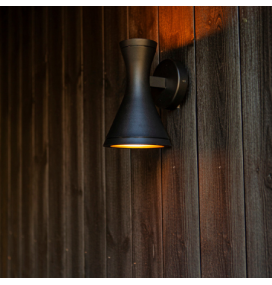 Aplique de Lutec Brund GU10 negro