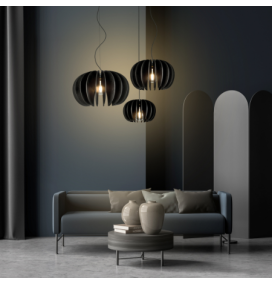 Lámpara led colgante ACB Rosa del desierto Ø60cm