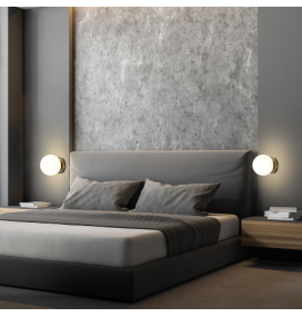 Aplique led ACB Parma negro