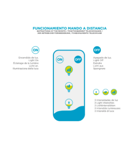 Aplique led de pared Newgarden Saona Wall 25