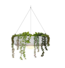 Macetero led colgante Newgarden Elba 39 redondo