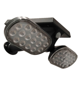 Aplique solar para pared y suelo con sensor de movimiento