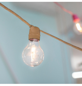 Guirnalda led Newgarden Allegra cable yute